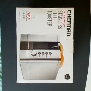 Brand New Chefman stainless steel toaster